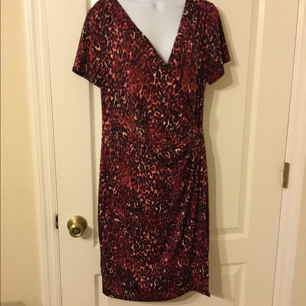 Studio AA leopard print dress size 12